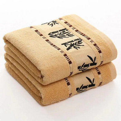 Лятна удебелена жакардова кърпа за баня от бамбукови влакна 70*140 за домашна употреба за възрастни, директна доставка от производителя