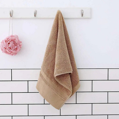 Дългокосместа памучна кърпа за подарък Мека абсорбираща едноцветна рекламна кърпа за ръка на супермаркети