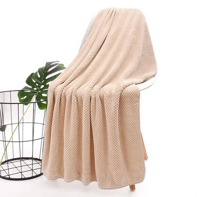 1 komad ručnik za kupanje od koraljnog flisa od ananasa, mekani upijajući ručnici za odrasle, kupaonica, ekološki prihvatljiv ručnik za plažu za dom