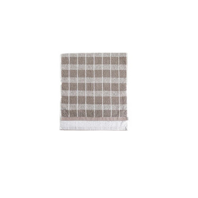 1 db 34x75cm 100% pamut klasszikus kockás otthoni fürdőszobai puha kéztörlő felnőtt arcápoló törlőkendő