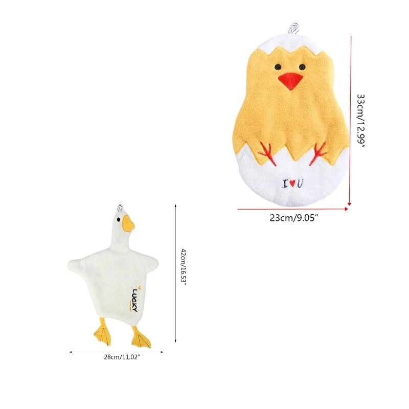 KX4B Smiješni rupčić Krpa za pranje Ručnik Kupaonica Kuhinjski ukras Obrišite čistu krpu