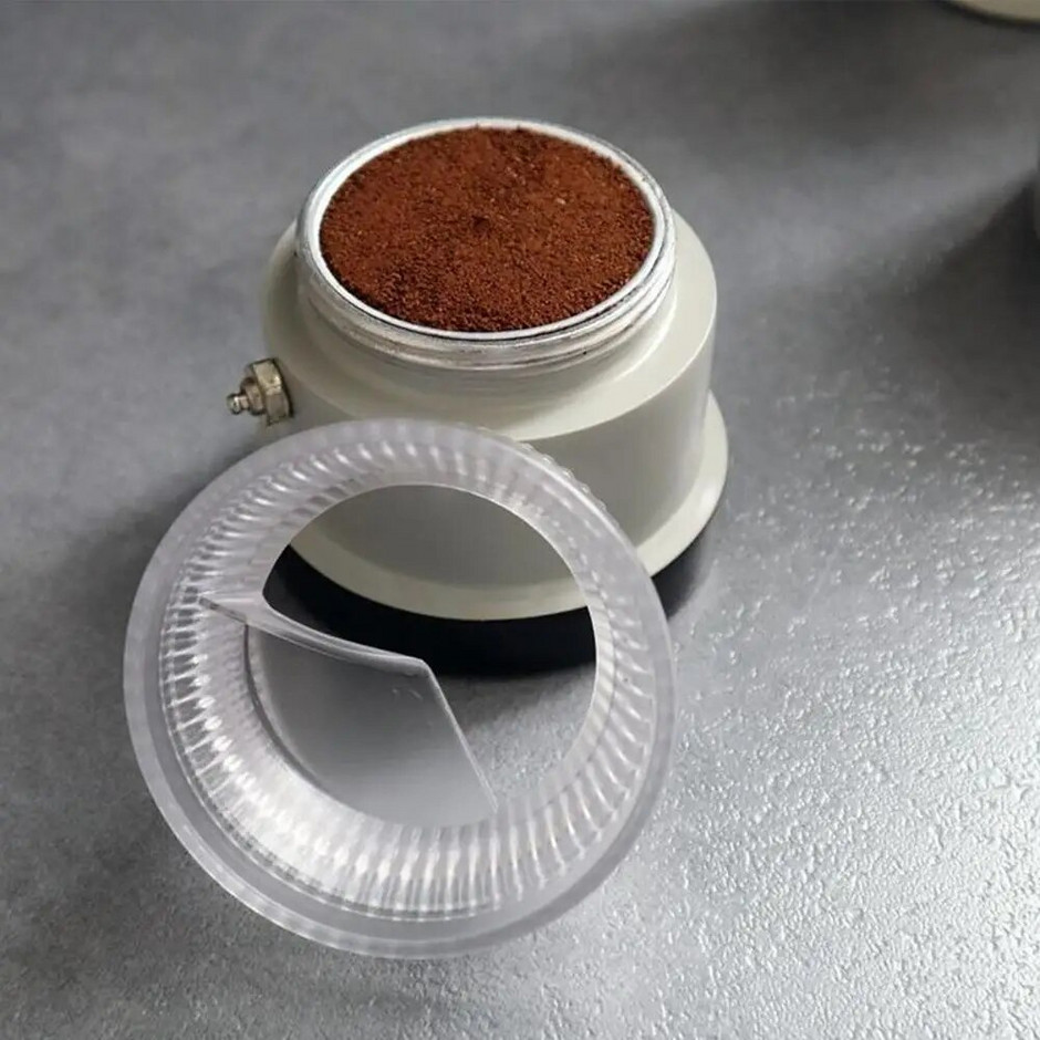 Acquista Tamper di caffè per Moka Pot Rotary Powder Dosing Ring Livellatore  distributore di caffè