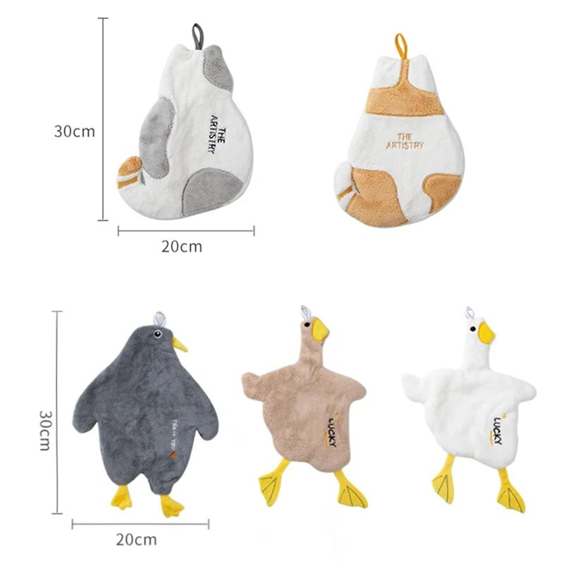 Slatki mačji ručnik za ruke za dijete Super upijajući kuhinjski ručnik od mikrovlakana Visokoučinkoviti ručnik za čišćenje posuđa Kuhinjski alati Ne