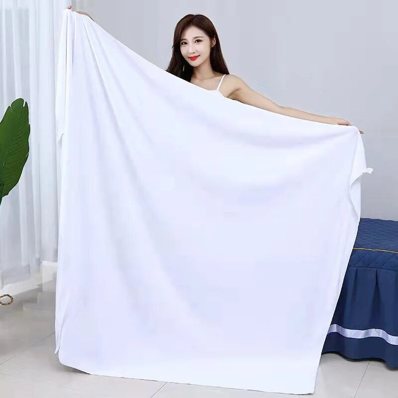 Debeli ručnik za kupanje od ultrafinih vlakana, ručnik za plahte za masažu, mekani sportski ručnik koji jako upija vodu, ljepota za plažu