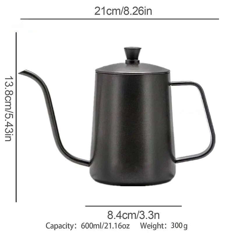 Ръчно изработена кафемашина с висящи уши от професионален клас Домакински ръчно изработена кафемашина Малка тенджера за варене с висящи уши