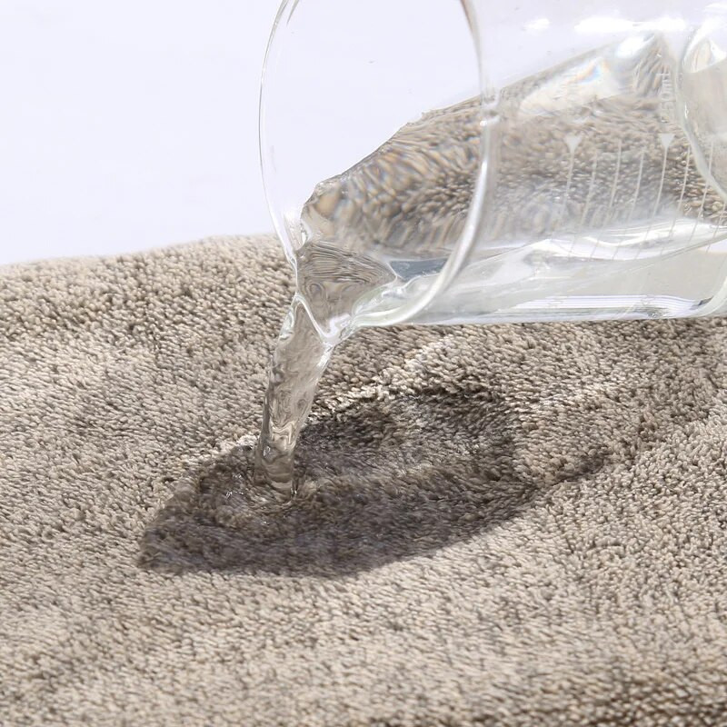 debeli bambus ugljen koraljni baršunasti ručnik za kupanje za odrasle Mekani upijajući ručnik za kućanstvo od ugljičnih vlakana od bambusa