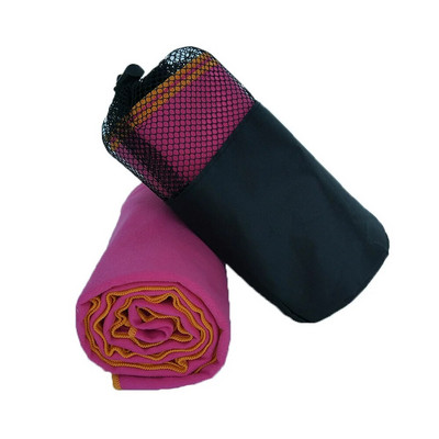 Zipsoft Sportski ručnici Ručnik za plažu Mrežasta torba od mikrovlakana Brzosušeća putna deka Plivanje Kampiranje Joga prostirka Božić2021