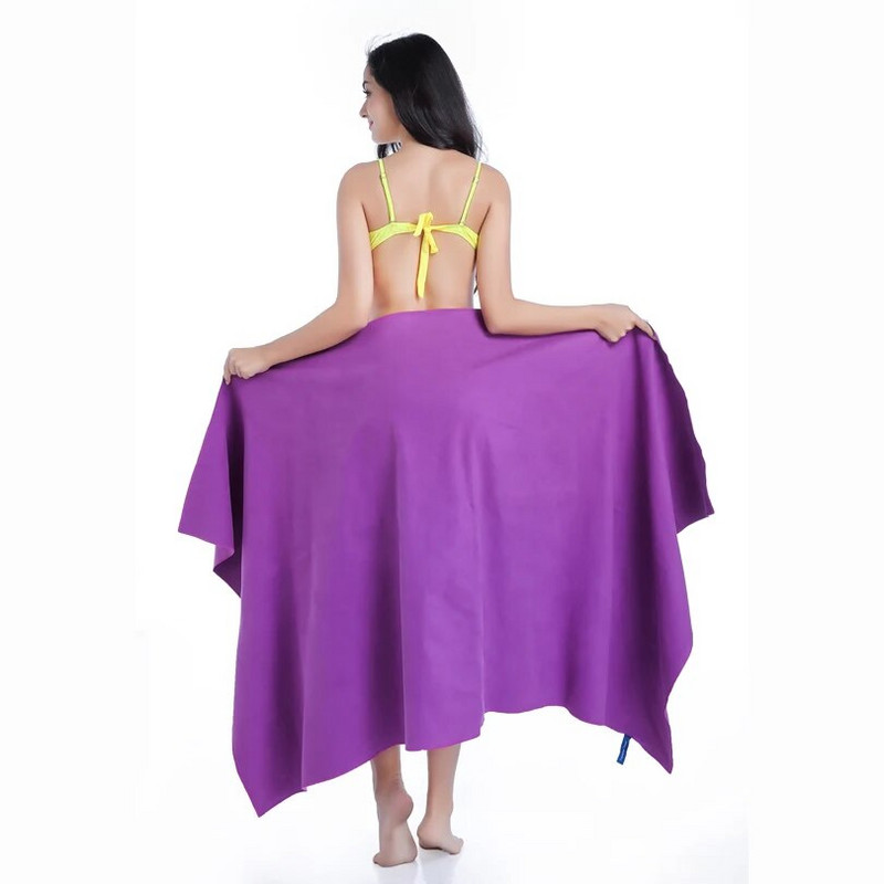 Zipsoft Sportski ručnici Ručnik za plažu Mrežasta torba od mikrovlakana Brzosušeća putna deka Plivanje Kampiranje Joga prostirka Božić2021