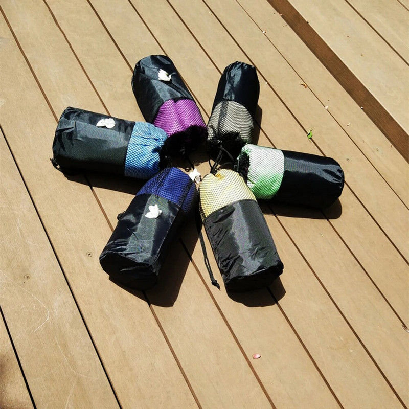 Zipsoft Sportski ručnici Ručnik za plažu Mrežasta torba od mikrovlakana Brzosušeća putna deka Plivanje Kampiranje Joga prostirka Božić2021