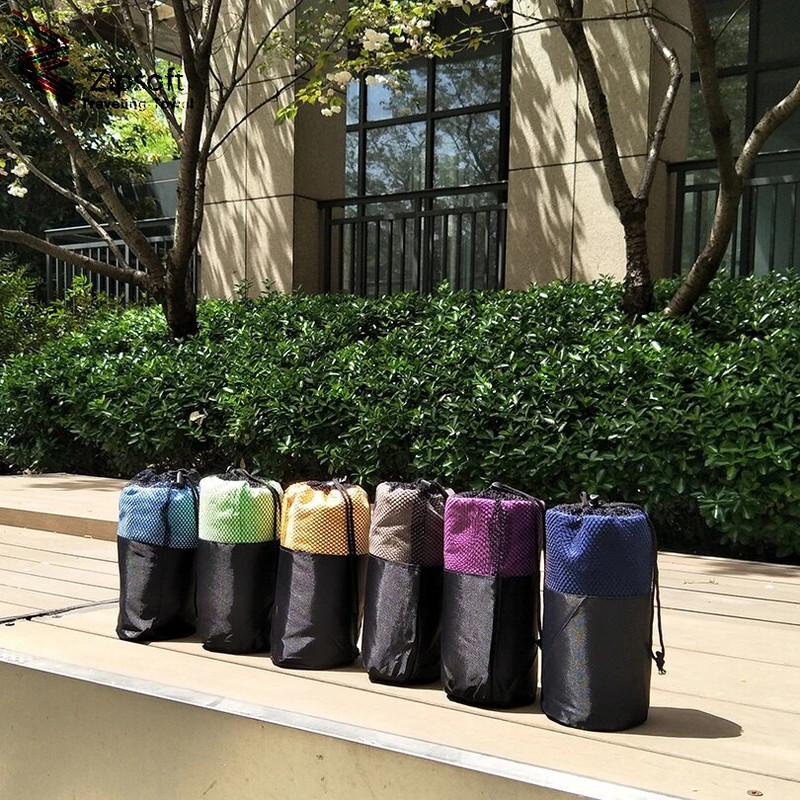 Zipsoft Sportski ručnici Ručnik za plažu Mrežasta torba od mikrovlakana Brzosušeća putna deka Plivanje Kampiranje Joga prostirka Božić2021