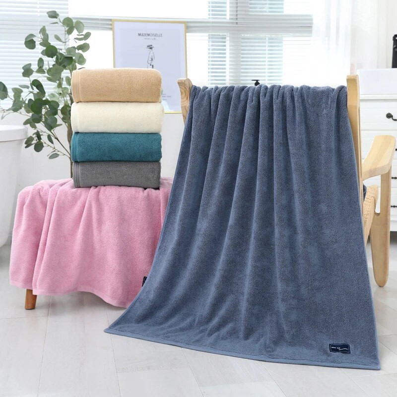 Изключително големи кърпи за баня Комплект за баня 100% турски памук Чаршаф за баня Луксозна хотелска спа кърпа Почистване за дома Плажна кърпа Cover Up