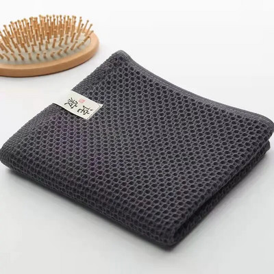 Вафлена памучна кърпа с пчелна пита за възрастни, мека вафлена кърпа за баня със супер абсорбция, купете 2 кърпи за баня, вземете 1 безплатна кърпа за ръце