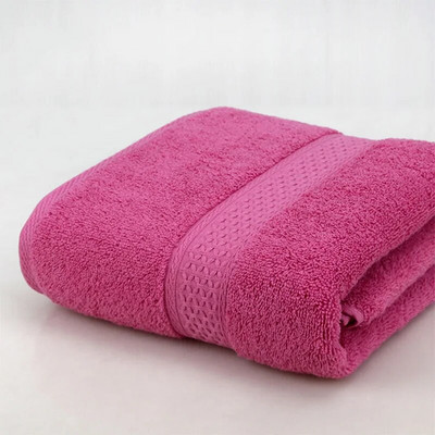 1 БР. Памучна абсорбираща кърпа за баня, голяма 70*140 см, плътна, бързосъхнеща, 17 цвята, мека плажна кърпа за баня, дебела спа кърпа за възрастни