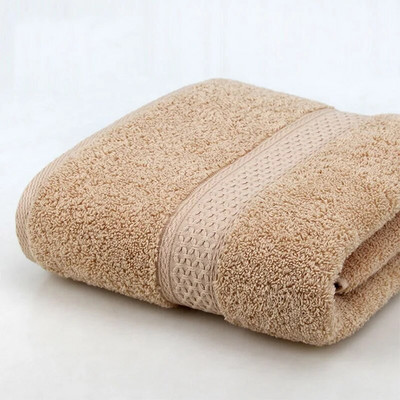 1 БР. Памучна абсорбираща кърпа за баня, голяма 70*140 см, плътна, бързосъхнеща, 17 цвята, мека плажна кърпа за баня, дебела спа кърпа за възрастни