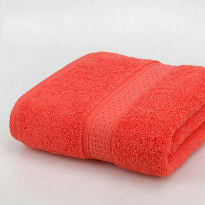 1 БР. Памучна абсорбираща кърпа за баня, голяма 70*140 см, плътна, бързосъхнеща, 17 цвята, мека плажна кърпа за баня, дебела спа кърпа за възрастни