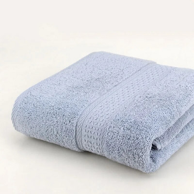 1 БР. Памучна абсорбираща кърпа за баня, голяма 70*140 см, плътна, бързосъхнеща, 17 цвята, мека плажна кърпа за баня, дебела спа кърпа за възрастни