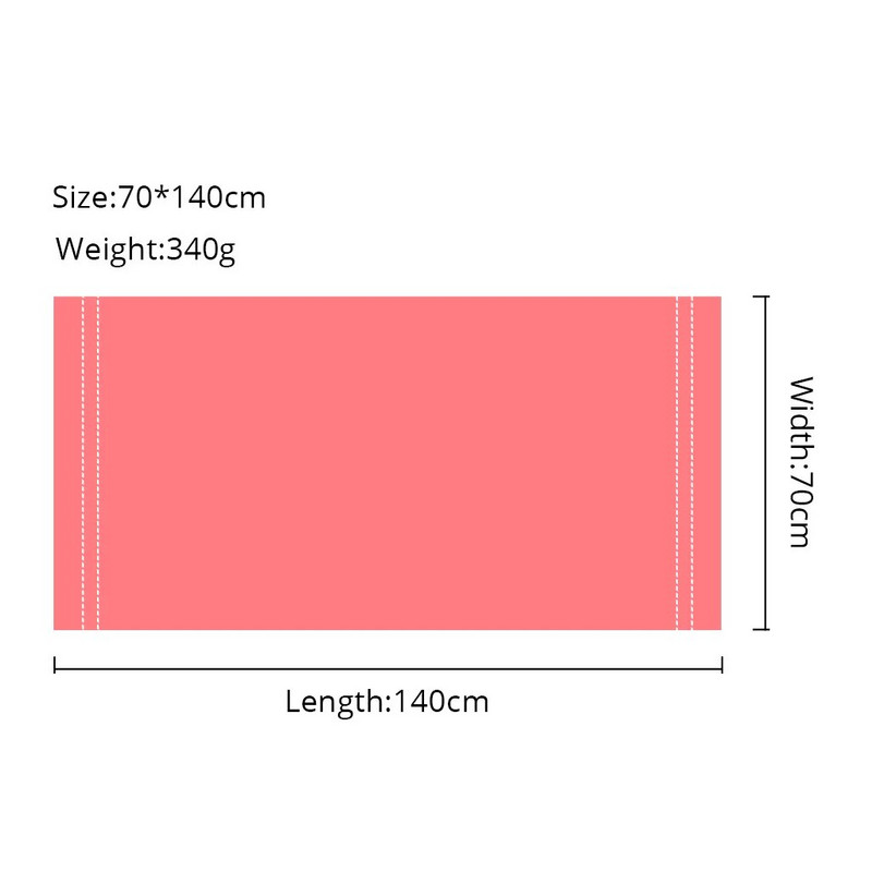 1 БР. Памучна абсорбираща кърпа за баня, голяма 70*140 см, плътна, бързосъхнеща, 17 цвята, мека плажна кърпа за баня, дебела спа кърпа за възрастни