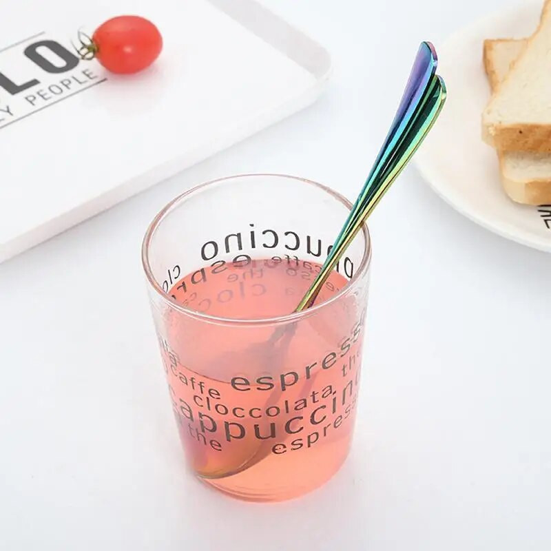 Nerūdijančio plieno Latte Long Arbatos Kavos Šaukštelis Soda Ledai Desertas Sundae Šaukšteliai