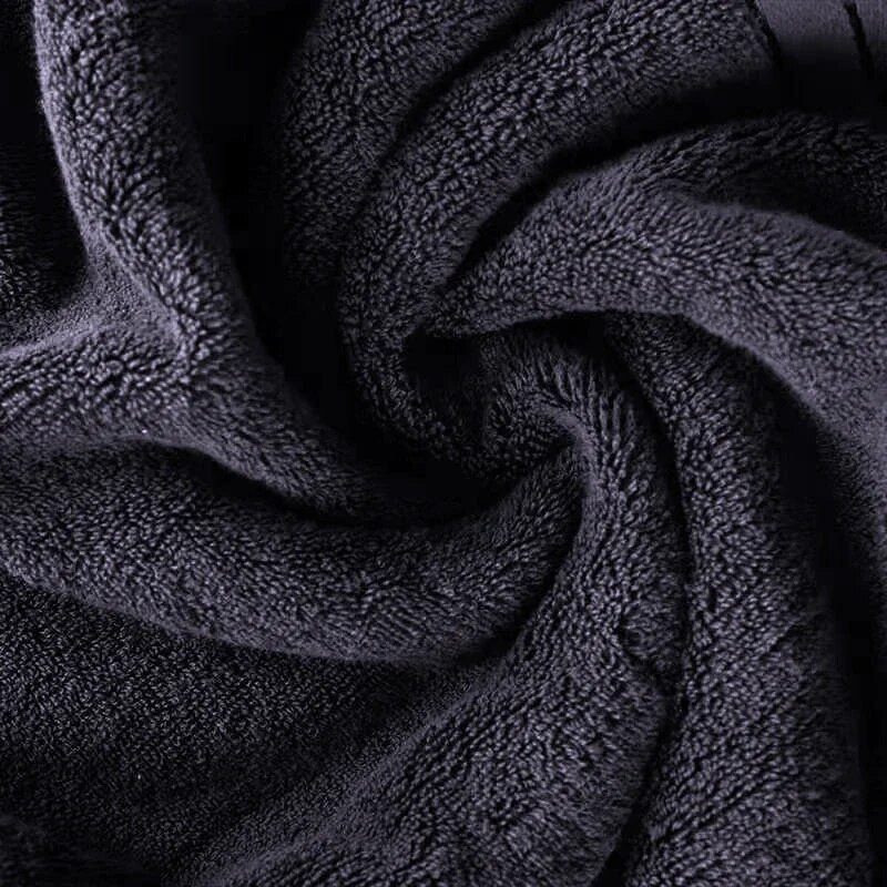 SEMAXE fürdőlepedő háztartási 100*185 cm-es nagyobb pamut törölköző, nedvszívó, vastagabb férfi és női párok, puha törölközők fürdőszoba, szürke