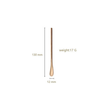 Nerūdijančio plieno 304 ilgas kotas kavos šaukštas Desertas mažas vaisių šakutė peilis ledo šaukštas maišytuvas arbatos maišymo šaukštas virtuvės stalo reikmenys