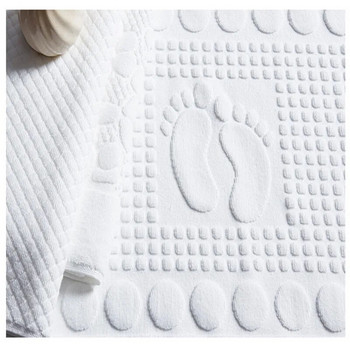 Бяла подова кърпа калдъръмени крака parten хотел дома сива постелка за баня постелки за баня памучни нехлъзгащи водопоглъщащи кърпи за вана