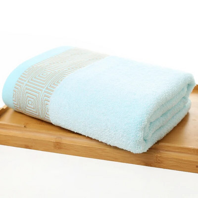 Комплект кърпи за баня от бамбукови влакна, кърпа за баня с геометричен модел за възрастни, лице и ръце, хавлиена кърпа, кърпа за спорт за пътуване