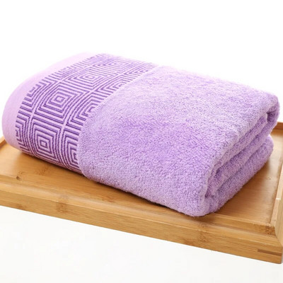 Комплект кърпи за баня от бамбукови влакна, кърпа за баня с геометричен модел за възрастни, лице и ръце, хавлиена кърпа, кърпа за спорт за пътуване