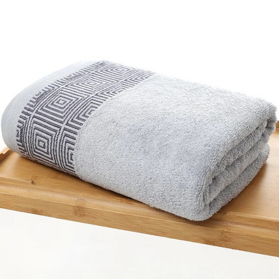 Комплект кърпи за баня от бамбукови влакна, кърпа за баня с геометричен модел за възрастни, лице и ръце, хавлиена кърпа, кърпа за спорт за пътуване