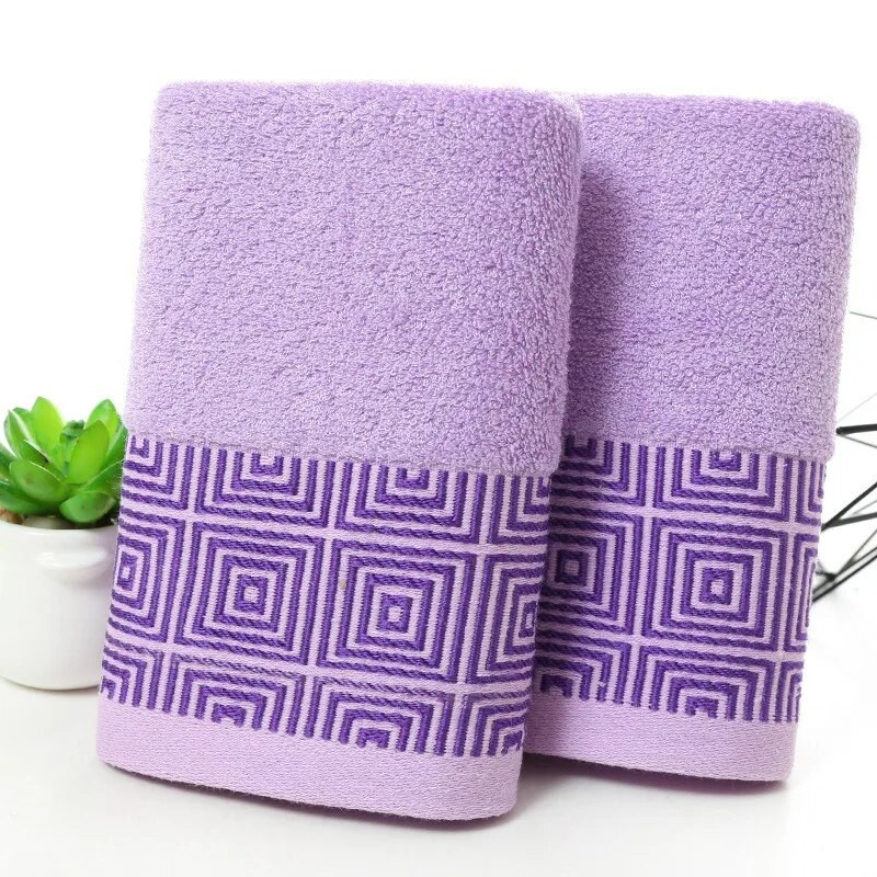 Комплект кърпи за баня от бамбукови влакна, кърпа за баня с геометричен модел за възрастни, лице и ръце, хавлиена кърпа, кърпа за спорт за пътуване
