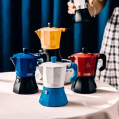 Класически италиански прибори за кафе Реколта с дръжка Еспресо машина Moka Pot Инструменти за приготвяне на кафе Cafetera 150/300 ml Комплект аксесоари за кафе