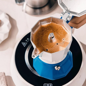 Classic Italian Coffeeware Vintage Handle Maker Espresso Moka Pot Coffee Brewing Tools Cafetera 150/300ml Σετ Αξεσουάρ Cafe