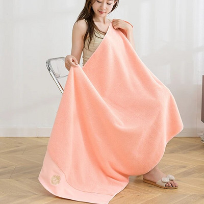 Férfi Szürke pamut túlméretezett fürdőlepedő női rózsaszín pamut Felnőttek vastagság növelése A osztály Otthon Fürdőszoba Szállodai Nedvszívó Törölköző Gyerekek