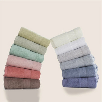 12 цвята 70x140 см чист памук Супер абсорбираща голяма кърпа за баня Дебели меки кърпи за баня Удобни кърпи за баня