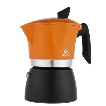 Διπλό έγχρωμο Octagonal Pot Italian 150 Coffee Extraction Υψηλής πίεσης Διαφανές καπάκι Coffee Mocha Pot Hand Flushing Pot