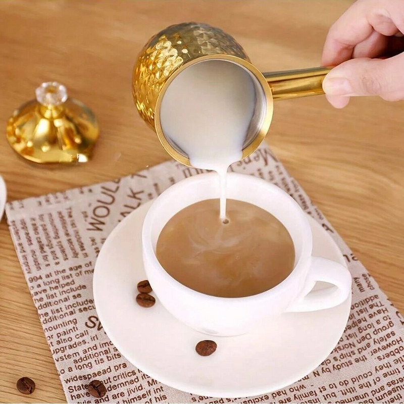 Ramazanski turski grčko-arapski lonac za kavu Aparat za kavu na ploči za kuhanje od nehrđajućeg čelika Kuhana kava Cezve Ibrik Aparat za kavu Bojler