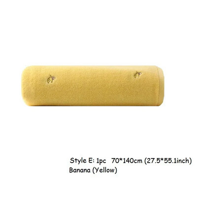 Хавлиена кърпа за баня от чист памук Луксозна висококачествена хавлиена кърпа за баня с принт авокадо Меки супер абсорбиращи плажни кърпи за възрастни 70x140 см