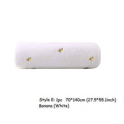 Хавлиена кърпа за баня от чист памук Луксозна висококачествена хавлиена кърпа за баня с принт авокадо Меки супер абсорбиращи плажни кърпи за възрастни 70x140 см