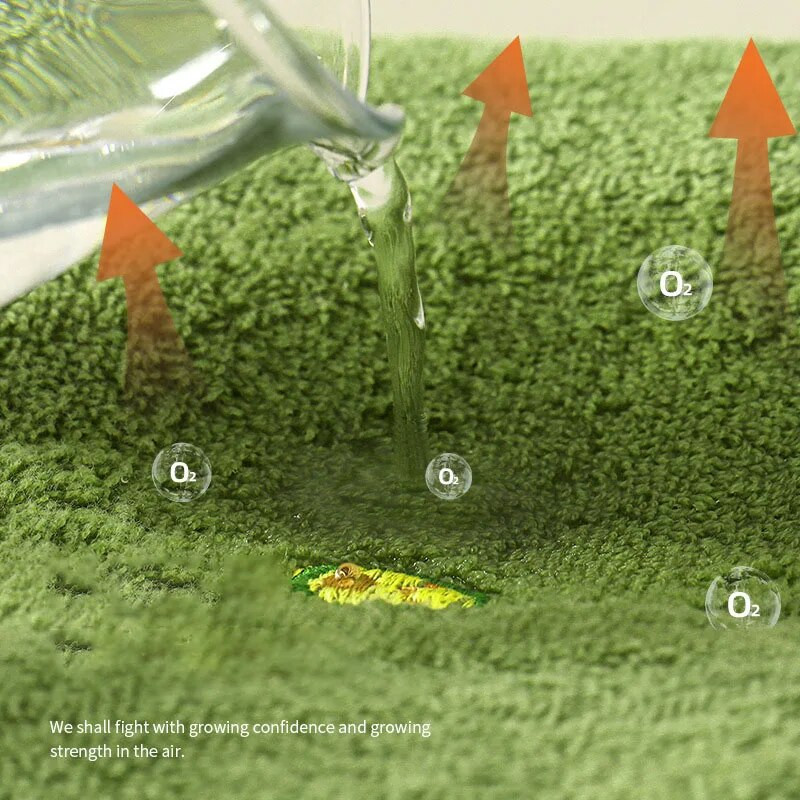 Хавлиена кърпа за баня от чист памук Луксозна висококачествена хавлиена кърпа за баня с принт авокадо Меки супер абсорбиращи плажни кърпи за възрастни 70x140 см