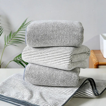 Σετ πετσέτες μπάνιου από μπαμπού με γκρι ίνες Πετσέτες μπάνιου σπιτιού για ενήλικες Απορροφητική πετσέτα προσώπου χοντρή σκανδιναβική πετσέτα μπάνιου JFX002