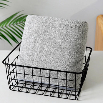 Комплект сиви кърпи от бамбукови влакна Домашни кърпи за баня за възрастни Абсорбираща дебела скандинавска кърпа за баня JFX002