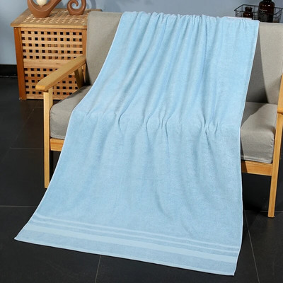 Голям чаршаф за баня 100% памук Халат за баня Луксозна мека кърпа за възрастни за домашен текстил Хавлии за баня и сауна Комплекти за баня