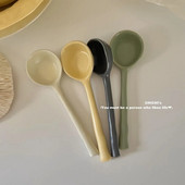 Keramička žlica s dugom drškom Alati za ispijanje kave i čaja Kuhinjski pribor Posuđe za jelo Posuđe za miješanje kolača Žličica za desert za juhu