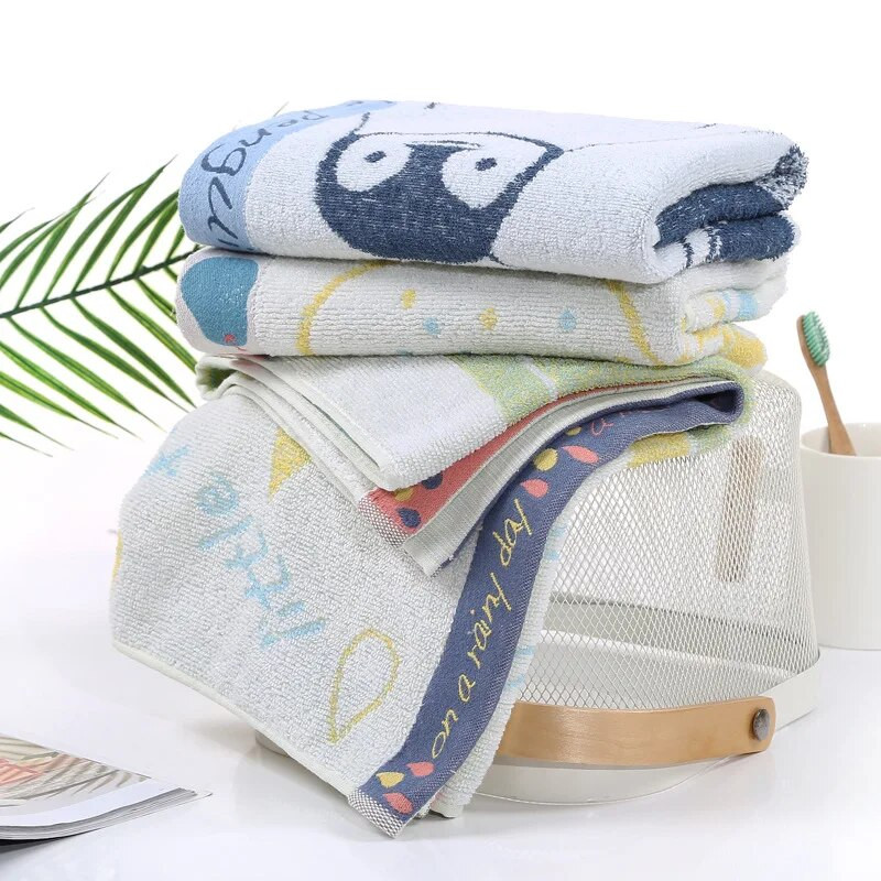 Veliki pamučni ručnik za tuširanje Debeli ručnici Kućna kupaonica Hotel Za odrasle Djecu Upijajući ručnik za lice Kupaonski ručnici 50*100CM