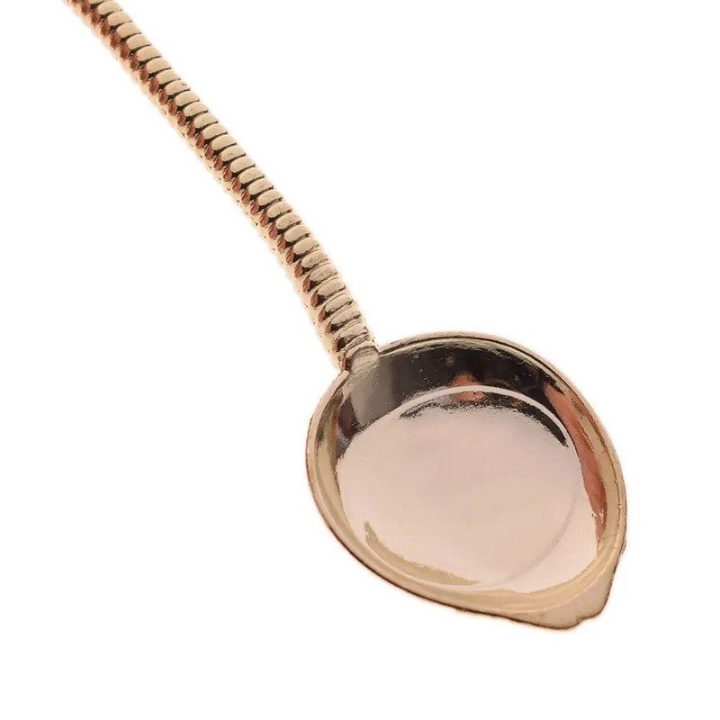 1PC Vintage kraljevski stil Stablo kokosa Čaj Žličica za kavu Sladoled Mali ukrasni poklon od cinka za zabavu u baru Retro Žličica za kavu Vruće