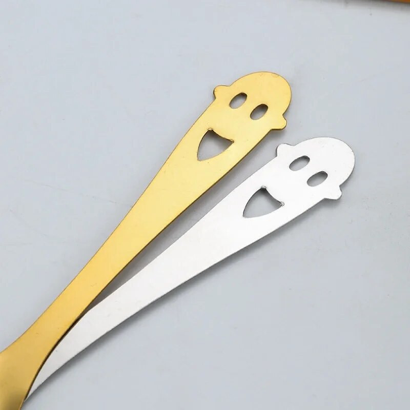 Žlica za kavu od nehrđajućeg čelika, šuplje srce, osmjeh, dizajn lica, žlica za sladoled, svadbeni suvenir, žlica, darovi za kućnu kuhinju, djecu