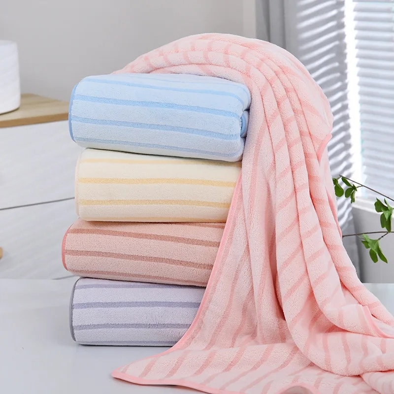 Veliki ručnici za sušenje Ručnik za tuširanje Mekani upijajući ogrtač Ručnici od mikrovlakana Kupaonska krpa Kupaći ogrtač 70x140cm