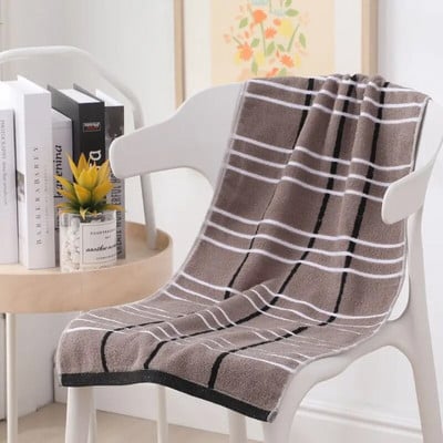 40*90cm-es meghosszabbított fürdőlepedő pamut Felnőtt Plus Size Sűrített nagytestű fürdőlepedők Nedvszívó puha nagy törölköző Fürdőszoba kellékek