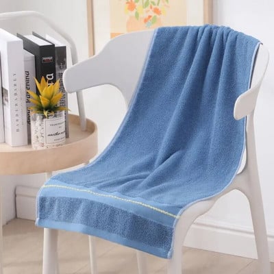 40*90cm-es meghosszabbított fürdőlepedő pamut Felnőtt Plus Size Sűrített nagytestű fürdőlepedők Nedvszívó puha nagy törölköző Fürdőszoba kellékek
