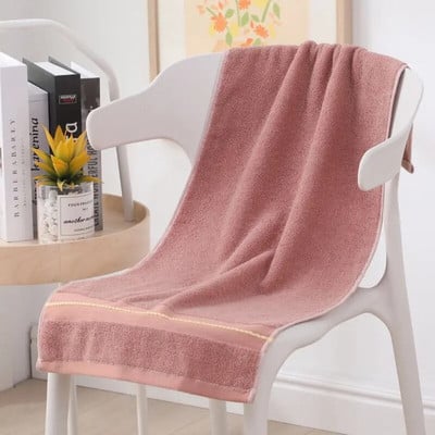 40*90cm-es meghosszabbított fürdőlepedő pamut Felnőtt Plus Size Sűrített nagytestű fürdőlepedők Nedvszívó puha nagy törölköző Fürdőszoba kellékek