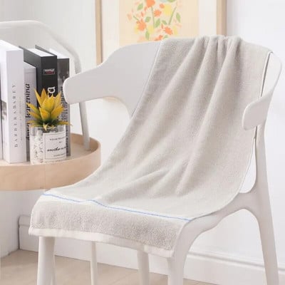 40*90cm-es meghosszabbított fürdőlepedő pamut Felnőtt Plus Size Sűrített nagytestű fürdőlepedők Nedvszívó puha nagy törölköző Fürdőszoba kellékek